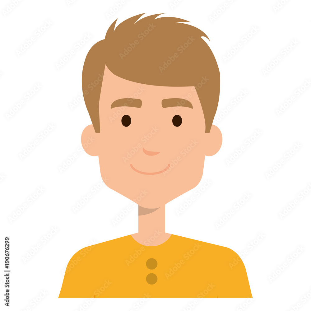 young man avatar character vector illustration design young man avatar character vector illustration design