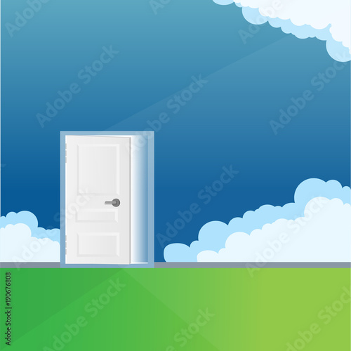 Open door