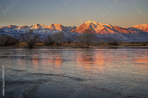 Winter Owens Valley Morning photo