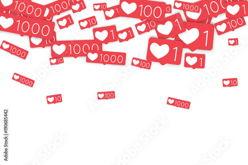 Social media counters.