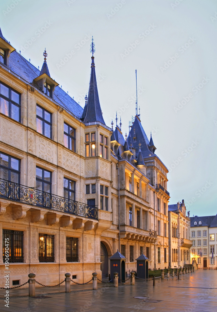 Obraz premium Grand Ducal Palace in Luxembourg city