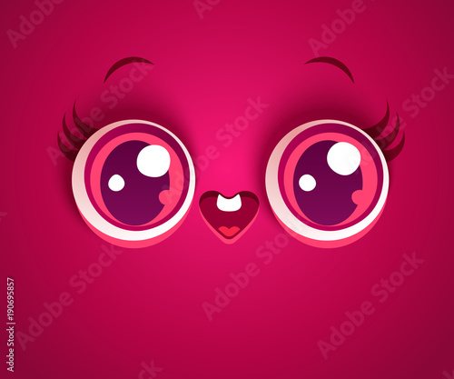 cute love face.