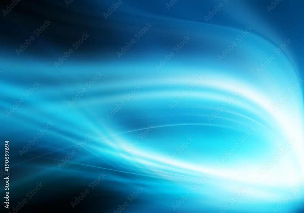 Obraz premium Abstract blue background