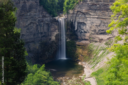 Taughannock Falls near Ithaca, New York in summer