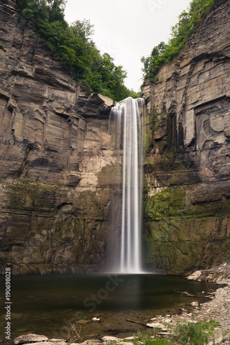 Taughannock Falls near Ithaca  New York in summer