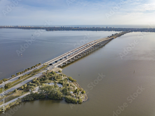 Melbourne Florida Causeway Bridge photo