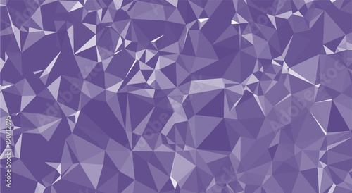 Ultra Violet Polygon Background