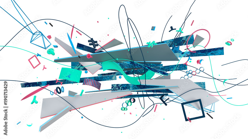 Naklejka premium abstract trendy background