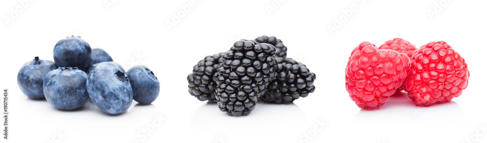 Fresh blueberry raspberry and blackberry Fresh blueberry raspberry and blackberry