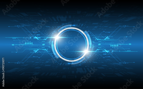 Abstract technology background Hi-tech communication concept innovation background vector illustration