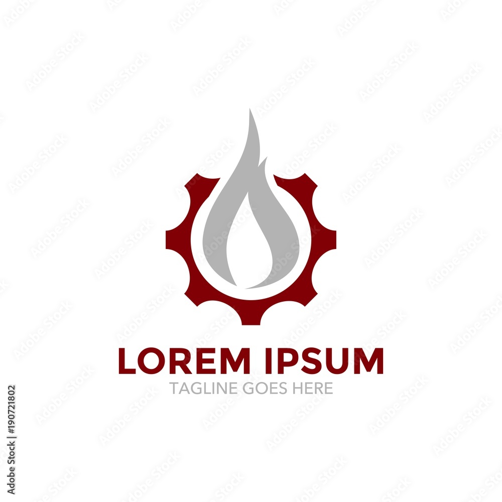 oil and gas industry related logo template. simple shape and color. unique vector illustration. editable oil and gas industry related logo template. simple shape and color. unique vector illustration. editable