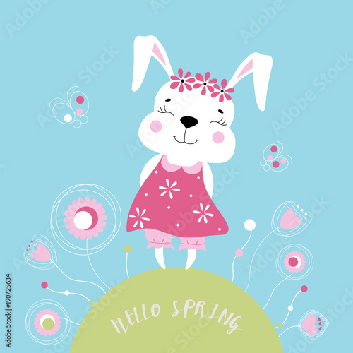 Cute rabbit