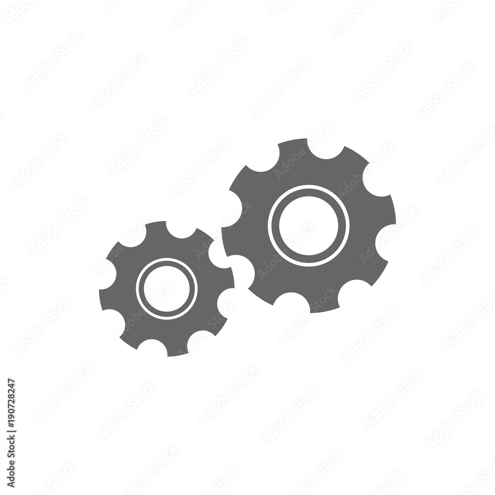 SETTINGS button. Gear (cogwheel) icon. Vector. SETTINGS button. Gear (cogwheel) icon. Vector.