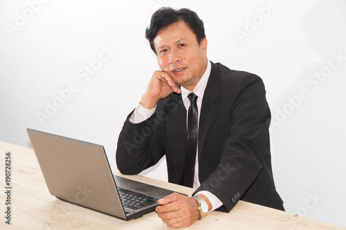 Asian business man in office 