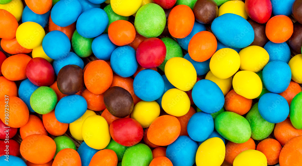 Round colorful candies as abstract background. Round colorful candies as abstract background.