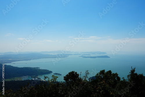Fototapeta Naklejka Na Ścianę i Meble -  Malaysia Langkawi Island Viewpoint Skycab