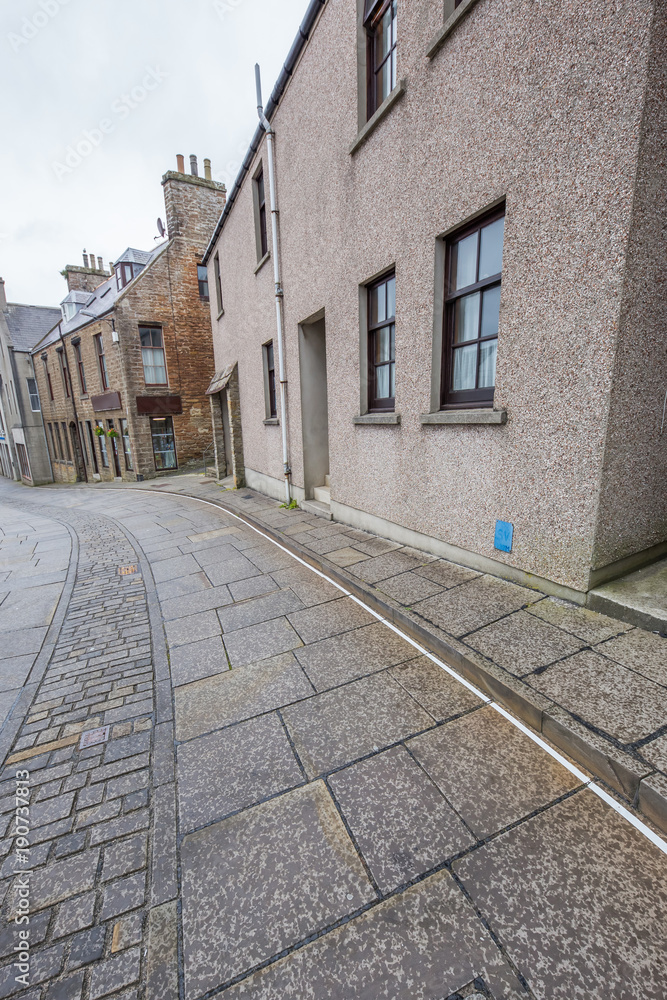 スコットランドの石畳の道　Cobbled Europe Scotland