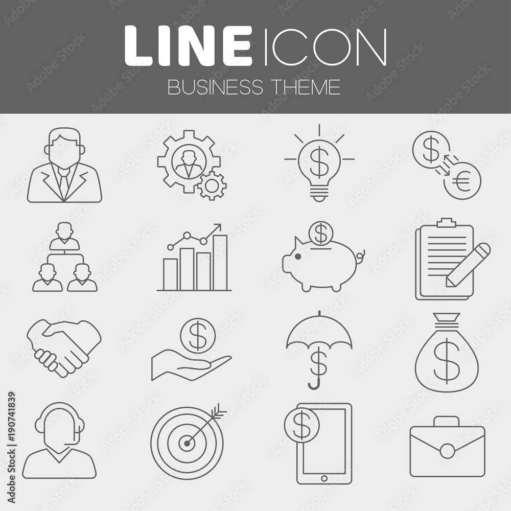 line business icon line business icon