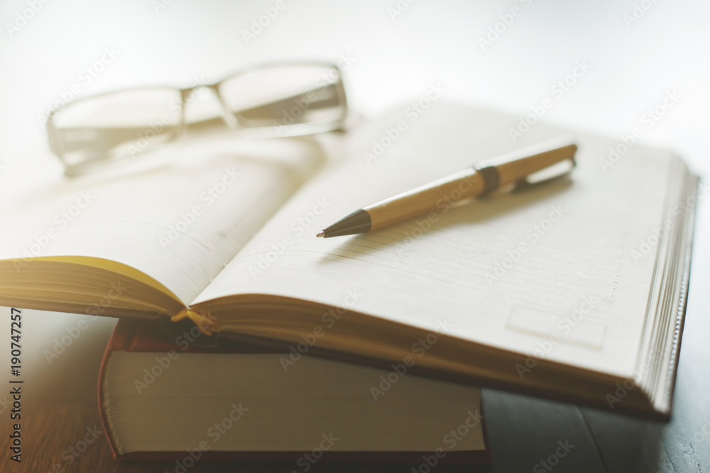 Naklejka premium Education, retro concept