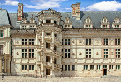 Blois. Château, aile François 1er, Loir et Cher, Centre Val de Loire, France photo
