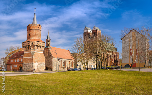 Historische Gebäude in Prenzlau photo