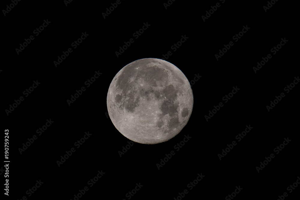 Vollmond Licht blue Moon