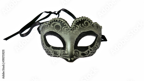 Venice carnival mask isolated