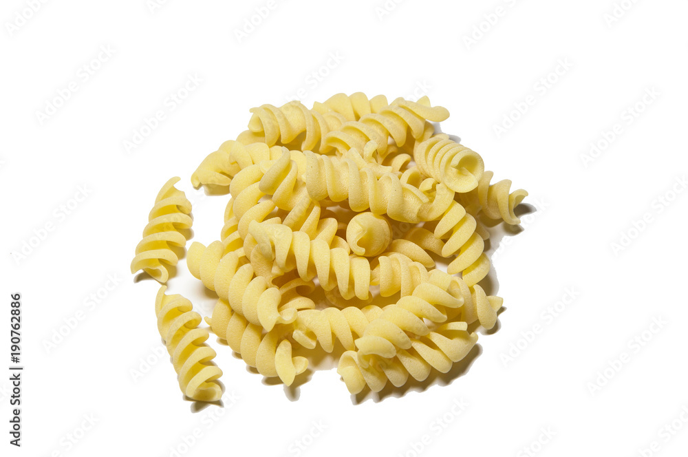 Pasta isolated on white background Pasta isolated on white background