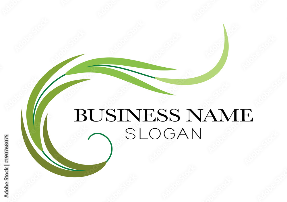 Obraz premium Plant and flower icon design