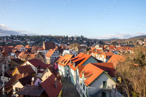 Very old timbered house old town Germany 