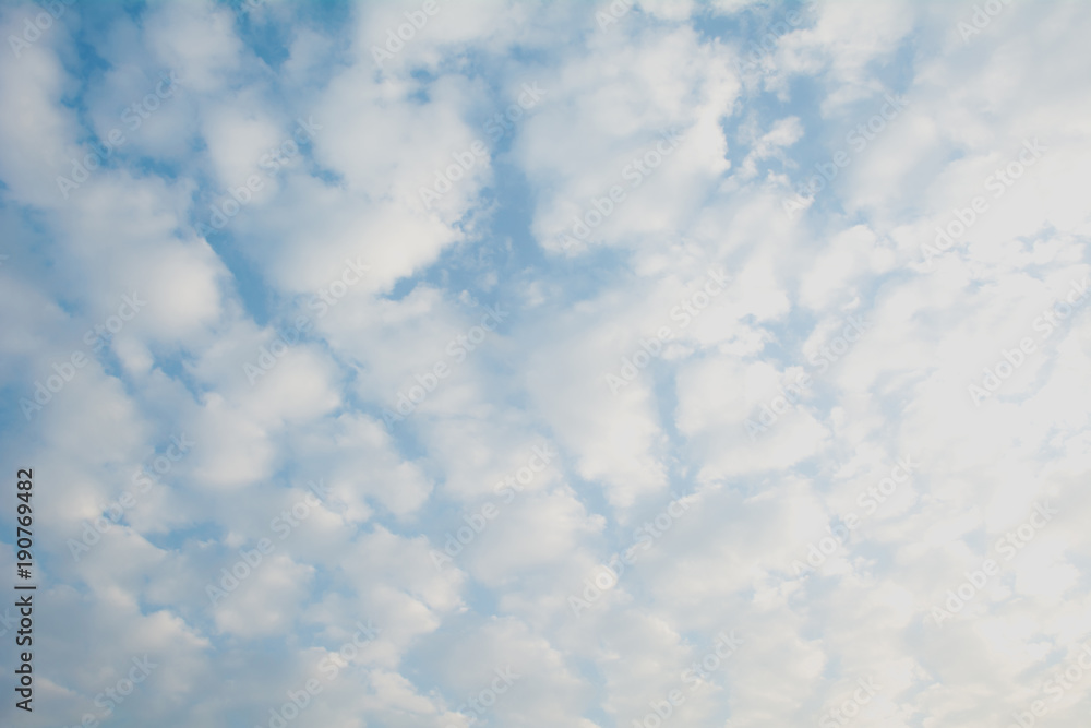 Blue sky with cloud, clean energy power, clear weather background Blue sky with cloud, clean energy power, clear weather background