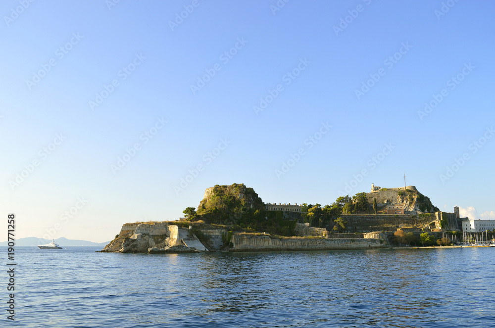 Corfu town Old Venetian fortress