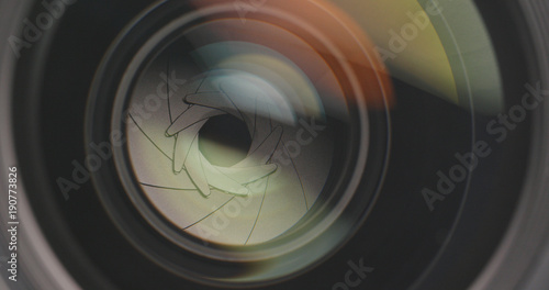 Camera lens focus and zoom