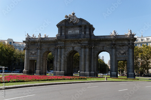 Detail of Puerta de Alcalá