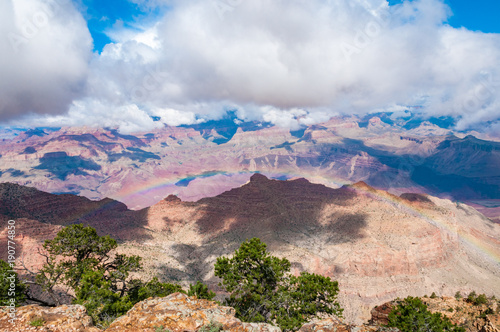 Rainbow Over the Grand Canyon