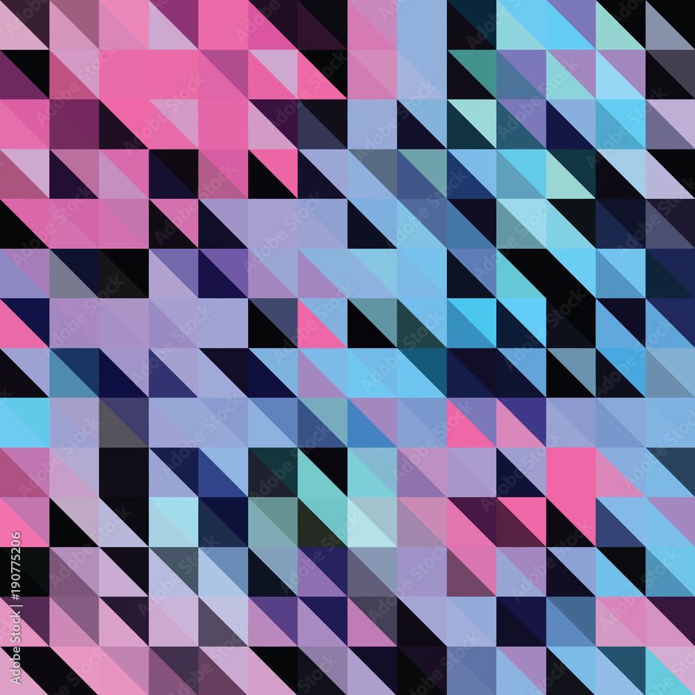 Triangle geometric shapes pattern. Triangle geometric shapes pattern.