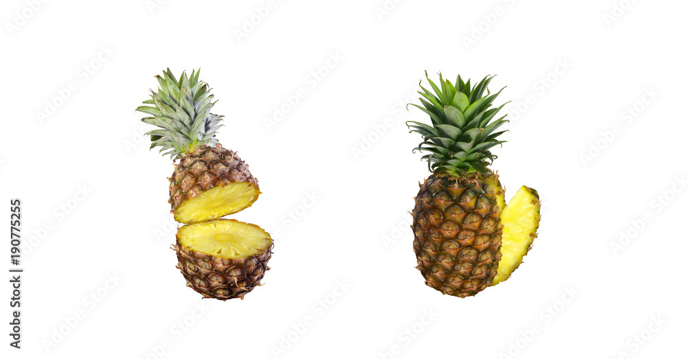 Pineapple isolated on white background Pineapple isolated on white background