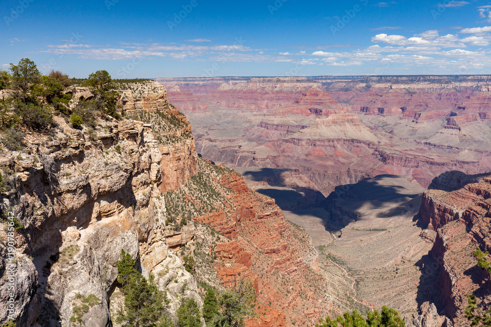 Scenic South Rim Grand Canyon Landscape
