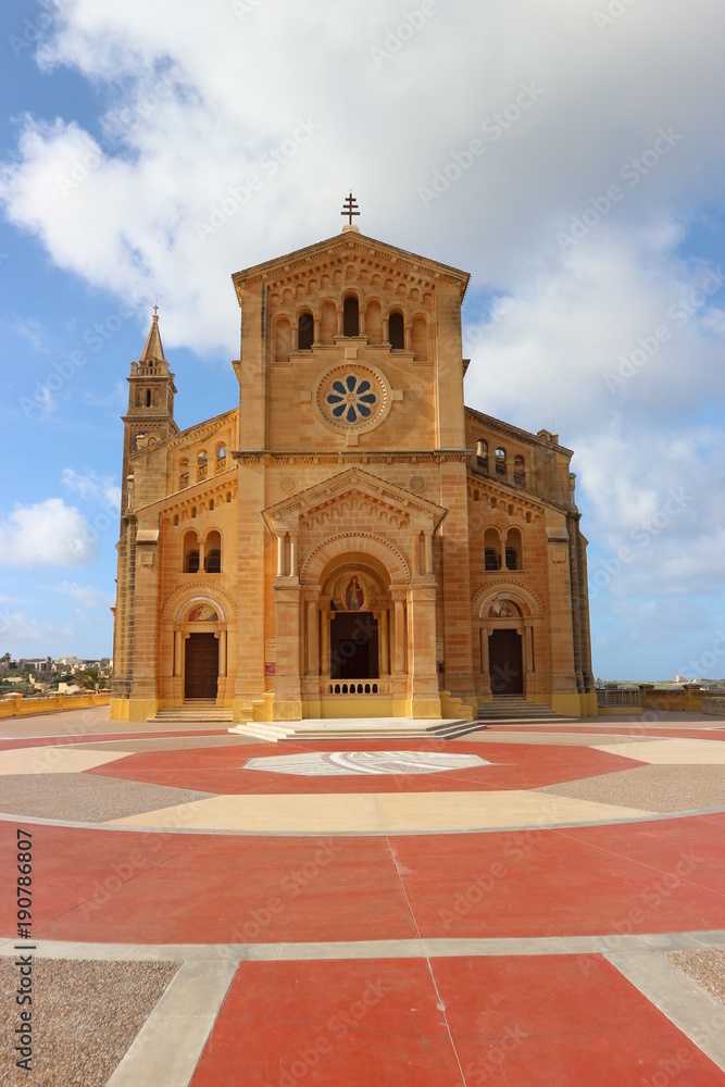 Obraz premium Basilica of Ta' Pinu, Gozo, Malta