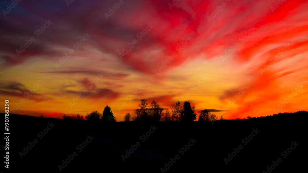 Fototapeta premium Sonnenuntergang