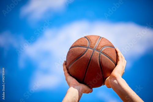 man holding a basketball © fox17