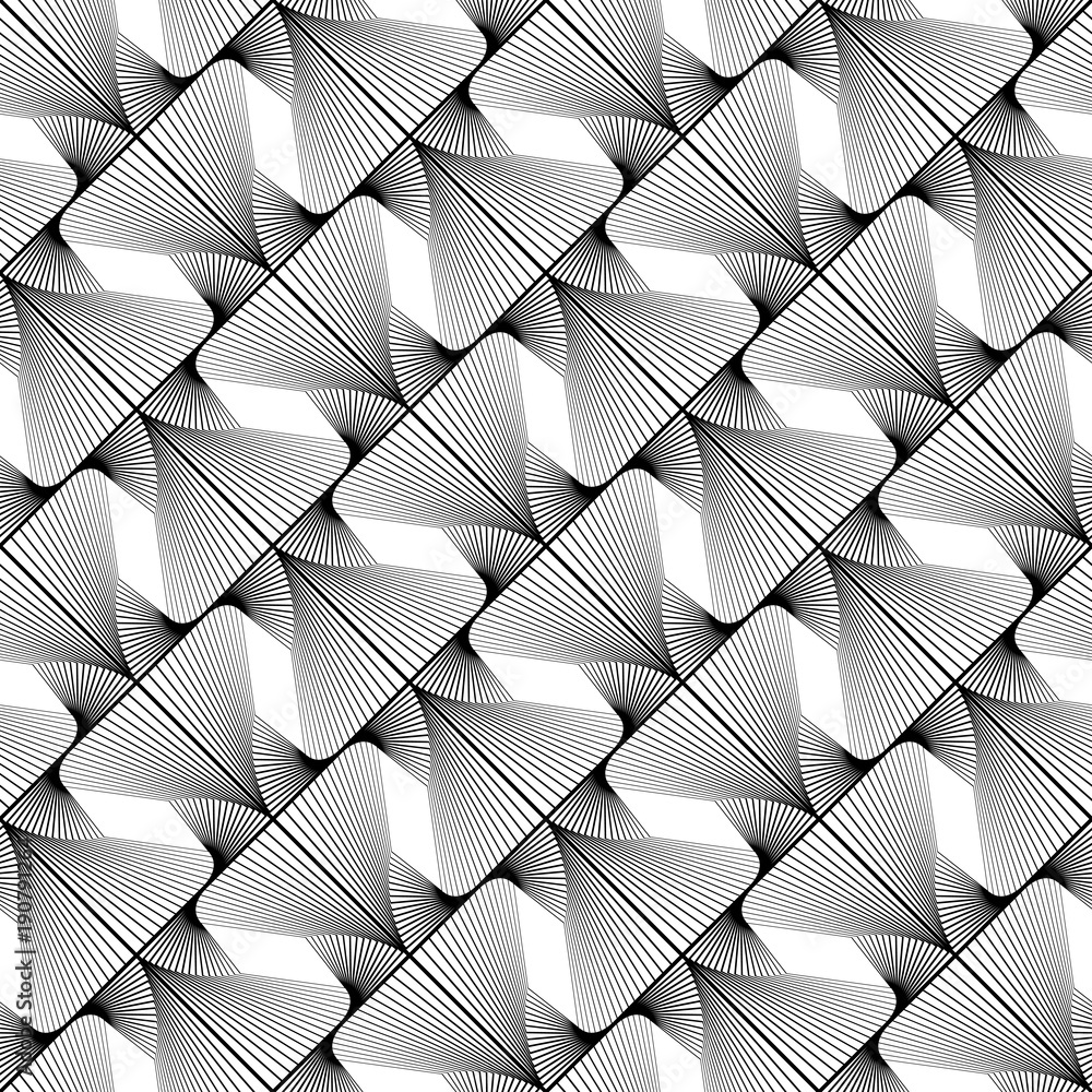 Design seamless monochrome geometric pattern Design seamless monochrome geometric pattern