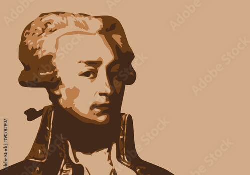 Lafayette - États Unis - portrait - indépendance - Amérique - personnage historique, révolution