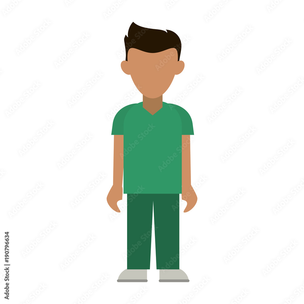 Doctor avatar cartoon icon vector illustration graphic design