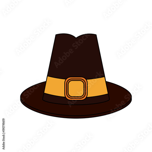 Vintage male hat icon vector illustration graphic design