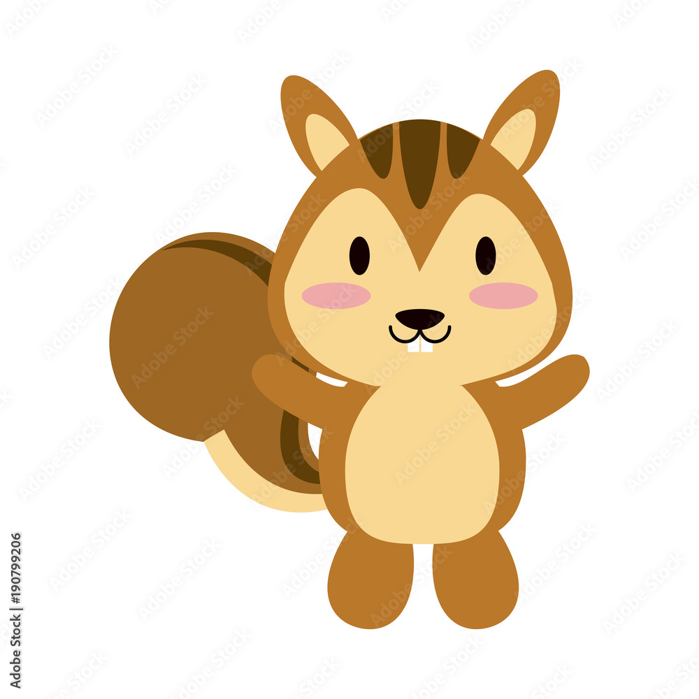 Cute squirrel cartoon icon vector illustration graphic design Cute squirrel cartoon icon vector illustration graphic design