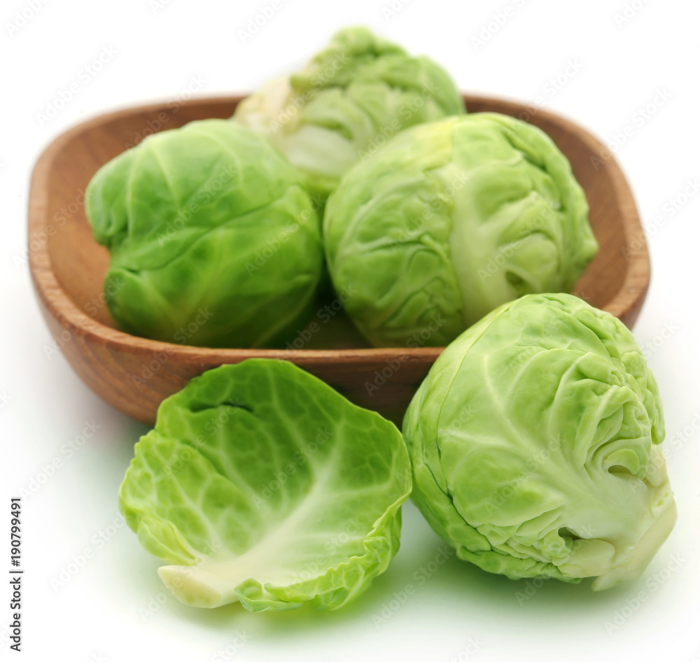 Obraz premium Rosenkohl or Brussels sprout