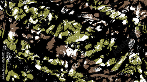 Abstract background chaotic dirty stains of paint