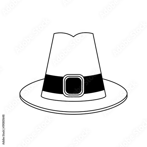 Vintage male hat icon vector illustration graphic design