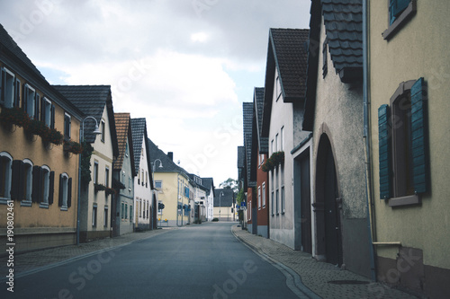 Empty street of the old town